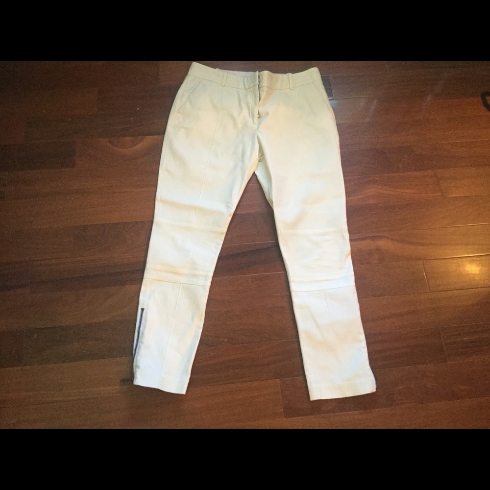 BELSTAF white cotton linen pants size 46